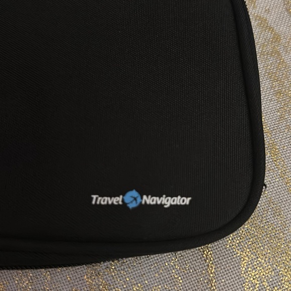 Black zipper Travel Navigator keeps all your travel documents altogether. - Picture 2 of 3